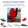 CZBYXA12 Red Bottom Shoe Sole Protector,Sole Guard - Non-Slip Shoe Pads | Compatible with Christian Louboutin Heels | Smooth Surface Traction | Scratch Prevention(10"x4.5" 4Pcs) view 4