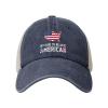 Proud to Be an American Baseball Cap Women Men Mesh-Back Hat Retro Trucker Hats Sun Hat view 2