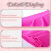Comfyouth Girls Skirts Casual Mini Flare Pleated Skirt with Shorts High Waisted Skater Skirt A Line Skorts Hot Pink view 3