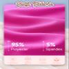 Comfyouth Girls Skirts Casual Mini Flare Pleated Skirt with Shorts High Waisted Skater Skirt A Line Skorts Hot Pink view 4