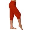 Women's Sweatpants Yoga Lounge Loose Casual Pants Bottom Sweat Pants for Women with Pockets Sports Clothes Cargo Joggers for Women Red L view 2
