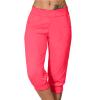 Women's Sweatpants Yoga Lounge Loose Casual Pants Bottom Sweat Pants for Women with Pockets Sports Clothes Plus Size Hiking Pants Women Hot Pink 2X view 1