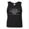 Go All Out Small Black Mens Make The Convicted Felon 2024 Sleeveless Tank Top T-Shirt view 1
