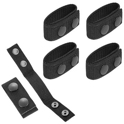 EastyGold Belt Keeper Buckle Belt Keep Security Stay Holder with Double Snaps Tactical Waist Fastener for 2" 2.5" Wide Belt Police Military Equipment Accessories