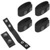 EastyGold Belt Keeper Buckle Belt Keep Security Stay Holder with Double Snaps Tactical Waist Fastener for 2" 2.5" Wide Belt Police Military Equipment Accessories view 1