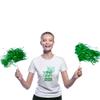 Anderson's Metallic Kelly Green Foil Textured School Spirit Shakers, Cheerleader Pom Poms, Football, Basketball, Homecoming, Squad, Team, Party, Dance, Club, Performance, Fan Celebration Pack of 10 view 3