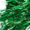 Anderson's Metallic Kelly Green Foil Textured School Spirit Shakers, Cheerleader Pom Poms, Football, Basketball, Homecoming, Squad, Team, Party, Dance, Club, Performance, Fan Celebration Pack of 10 view 4