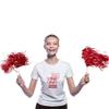 Anderson's Metallic Red Foil Textured School Spirit Shakers, Cheerleader Pom Poms, Football, Basketball, Homecoming, Squad, Team, Party, Dance, Club, Performance, Fan Celebration Pack of 10 view 3