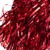 Anderson's Metallic Red Foil Textured School Spirit Shakers, Cheerleader Pom Poms, Football, Basketball, Homecoming, Squad, Team, Party, Dance, Club, Performance, Fan Celebration Pack of 10 view 4