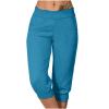 TANGNADE Day Clearance Prime Women's Sweatpants Yoga Lounge Loose Casual Pants Bottom Sweat Pants for Women with Pockets Sports Clothes Womens Joggers with Pockets Blue S view 1