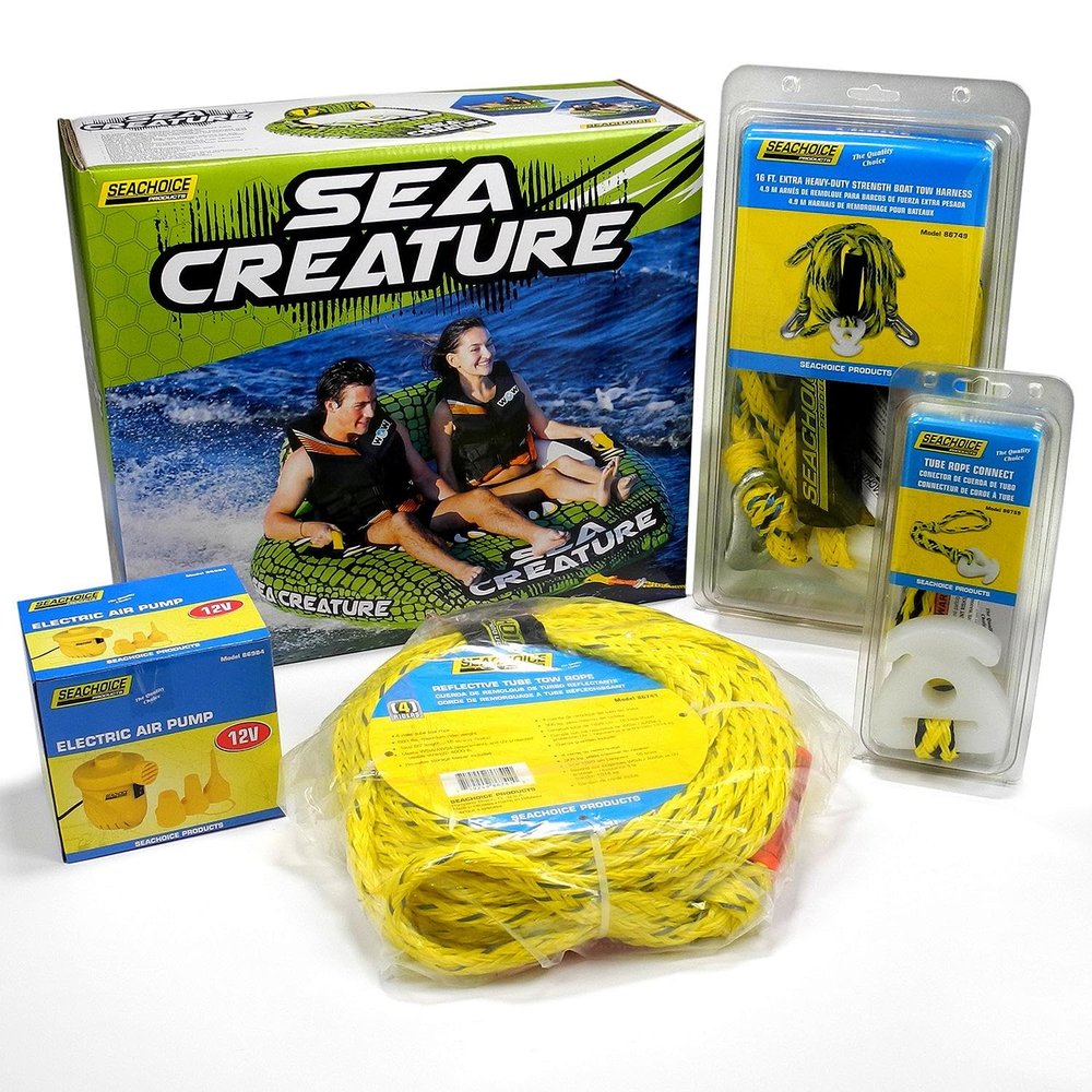 Seachoice Sea-Creature Sit-in Tube Bundle for 1-2 Riders
