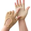 Ralondbey 1 Pair Silicone Antislip Five Finger Workout Glove Weight Training Glove Gym Glove Weightliftings Glove for Women Man view 1
