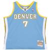 Mitchell & Ness Chauncey Billups Denver Nuggets 2008-09 Mens Swingman Jersey (US, Alpha, Medium, Regular, Regular, Polyester) Blue