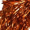 Anderson's Metallic Orange Foil Textured School Spirit Shakers, Cheerleader Pom Poms, Football, Basketball, Homecoming, Squad, Team, Party, Dance, Club, Performance, Fan Celebration Pack of 10 view 4