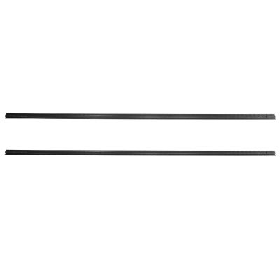 SPI, 42-10, Pair of Black Snowmobile Slides Rail Wearstrips Hyfax for Polaris 56" Profile 11
