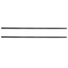 SPI, 42-10, Pair of Black Snowmobile Slides Rail Wearstrips Hyfax for Polaris 56" Profile 11 view 1
