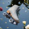 C SEVEN C7skates Cute Roller Skates for Girls and Adults (Bleu Brume, Women's 8 / Men's 7) view 3