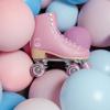 C SEVEN C7skates Cute Roller Skates for Girls and Adults (Lychee Punch, Women's 7 / Youth 6 / Men's 6) view 3