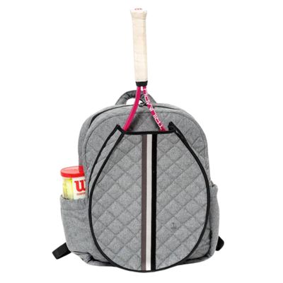 NineFit Basics Cinda b. Heather Grey Tennis Backpack