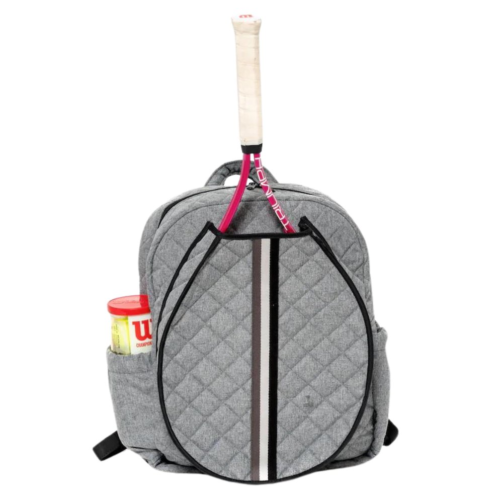 NineFit Basics Cinda b. Heather Grey Tennis Backpack