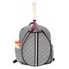 NineFit Basics Cinda b. Heather Grey Tennis Backpack view 1