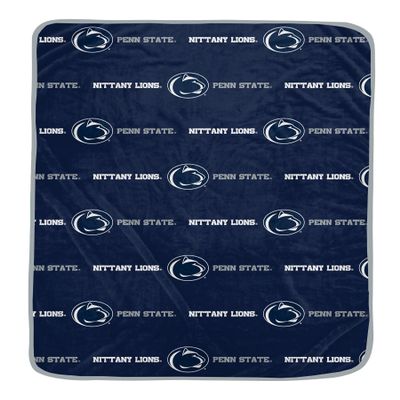 NCAA Penn State Nittany Lions Repeat Logo Wordmark Ultra Soft Blanket