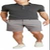 English Laundry Mens Midweight Flat Front Short (US, Waist, 40, Regular, 022 Gray) view 3