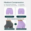 PAVOI ACTIVE Buttery Soft Yoga Workout Shorts for Women - High Waisted Butt Sculpting 6" Gym Biker Shorts - FlexFlow - Small, Lilac view 4