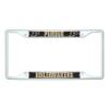 FANMATS 43690 Purdue University Boilermakers License Plate Frame - White  Easy Installation on Truck, SUV, Car - Ideal Gift for Die Hard NCAA Fan view 1
