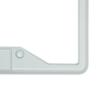 FANMATS 43690 Purdue University Boilermakers License Plate Frame - White  Easy Installation on Truck, SUV, Car - Ideal Gift for Die Hard NCAA Fan view 4