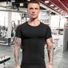 2 Pack Men's Compression Shirt Short Sleeve Athletic Sports Tops Workout T Shirt Running Base Layer Basketball Shirts view 3