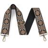LVYOUME Purse Strap Brushed Brass Hardware 2" Wide Replacement Crossbody Straps Adjustable Shoulder Strap Extra Long Bag Strap for Crossbody Handbags view 1