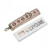 LVYOUME Purse Strap Brushed Brass Hardware 2" Wide Replacement Crossbody Straps Adjustable Shoulder Strap Extra Long Bag Strap for Crossbody Handbags view 3