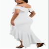 2026 Evening Gowns for Women Formal Wedding Dresses Ruffle College Mermaid Prom Bride White Dress view 4