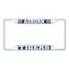 FANMATS 43522 Auburn University Tigers License Plate Frame - White  Easy Installation on Truck, SUV, Car - Ideal Gift for Die Hard NCAA Fan view 1