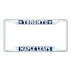 FANMATS 43970 NHL - Toronto Maple Leafs License Plate Frame - White  Easy Installation on Truck, SUV, Car - Ideal Gift for Die Hard NHL Fan view 1