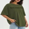 GERLEN Faith Over Fear Tee Shirt Women Christian Religious Sayings Tshirts Short Sleeve Tee Tops Green view 4