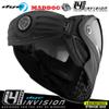 Maddog Dye I4 PRO Thermal Dual-Pane Anti-Fog Lens Paintball Airsoft Mask Goggle System Combo with Microfiber Storage Bag | High Performance Safety Certified Protection - Shadow (Black/Grey) view 4