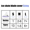 TUYUU Ice Skate Guards,Skate Guards for Hockey Skates,Figure Skates and Ice Skates.Ice Skate Blade Covers for Toddler Kids Youth Adults-Men Women Boys Girls.Skate Guards Figure Skating Hockey. view 3