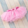 Infant Newborn Baby Girls Soft Tutu Skirt Shorts Solid Bowknot Party Carnival Mesh Tulle Tutu Summer (Pink, 3-6 Months) view 4