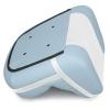 ERGOSEAT Lean Pro Casting Fishing Boat Seat High Back Bass Boat Seat, White/Sky Blue view 4