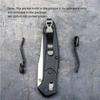 Echeson 2PCS Pocket Clip Fits for Griptillian Commander CQC, Custom Handmade Stainless Deep Carry Back Clip DIY Replacement view 3