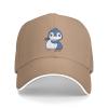 Angry Penguin Baseball Cap Women Men Hat Adjustable Outdoor Baseball Caps Sun Hat Natural view 2