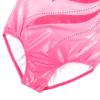 BAOHULU Gymnastics Leotard for Girls Kids Sparkle One Piece Practice Dance Outfit 5-16 Years B371_WhitePink_10A view 4