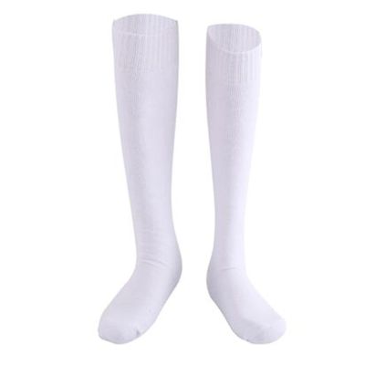 HIXEL Kids Adult Fencing Socks Fencing Stockings for Epee Sabre Foil Professional Fencing Accessories(White,X-Large)