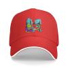 Cold Chameleon Baseball Cap Women Men Hat Adjustable Outdoor Baseball Caps Sun Hat Red view 2