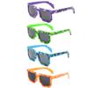 kilofly 4pc 8-Bit Pixel UV Protect Gamer Sunglasses Adult Kids Party Favors view 1