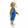 Blue Bull Mascot Costume - The Ideal Choice for School and Team Spirit view 3