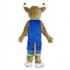Blue Bull Mascot Costume - The Ideal Choice for School and Team Spirit view 4