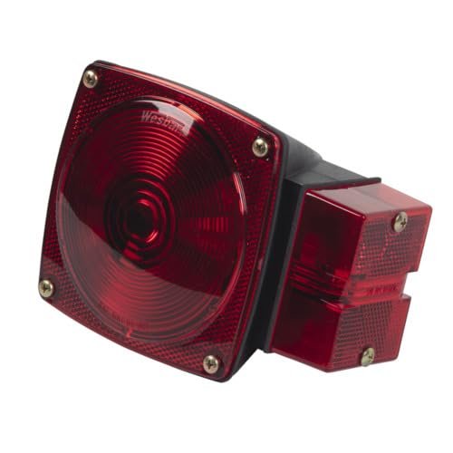 CUSDECOR Replacement For Compatible WithWesbar 7-Function Submersible Over 80" Trailer Taillight Right/Curbside